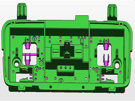 Insert molding component 1